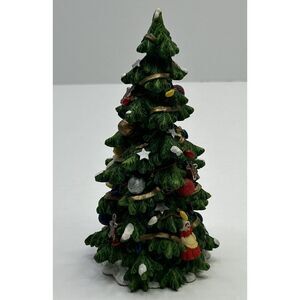 Vintage O'Well Christmas Tree  Decoration Approx 6.5"H Holiday Decor